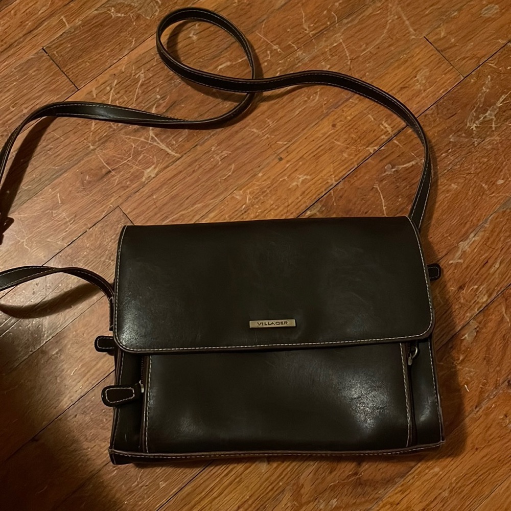 Leather handbag